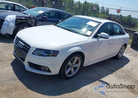 2012 Audi A4 2.0T Premium from USA, damaged, VIN WAUFFAFL8CN007895
